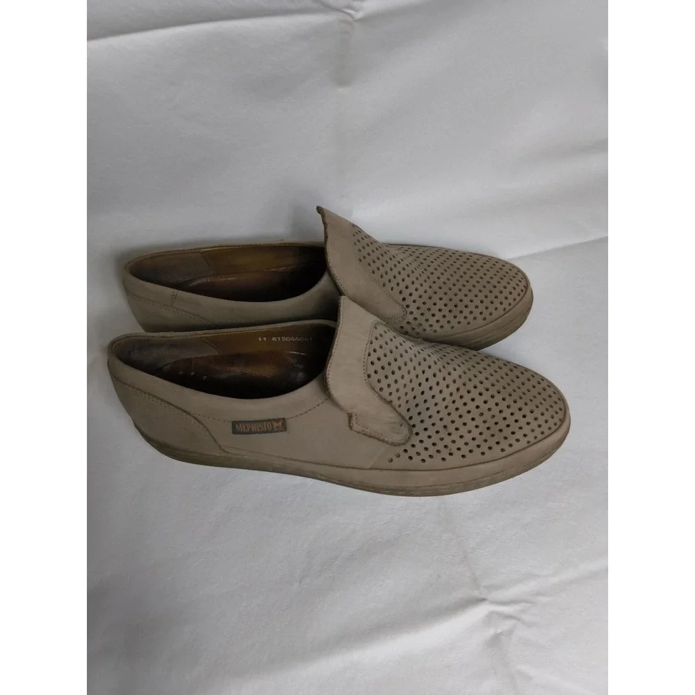 Mephisto Air Jet Perforated Leather Loafer Men's Size 9.5 US Style 615044041